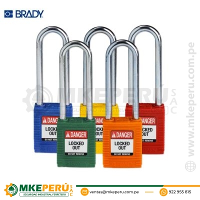 Candado de Seguridad 3″ Acero Brady